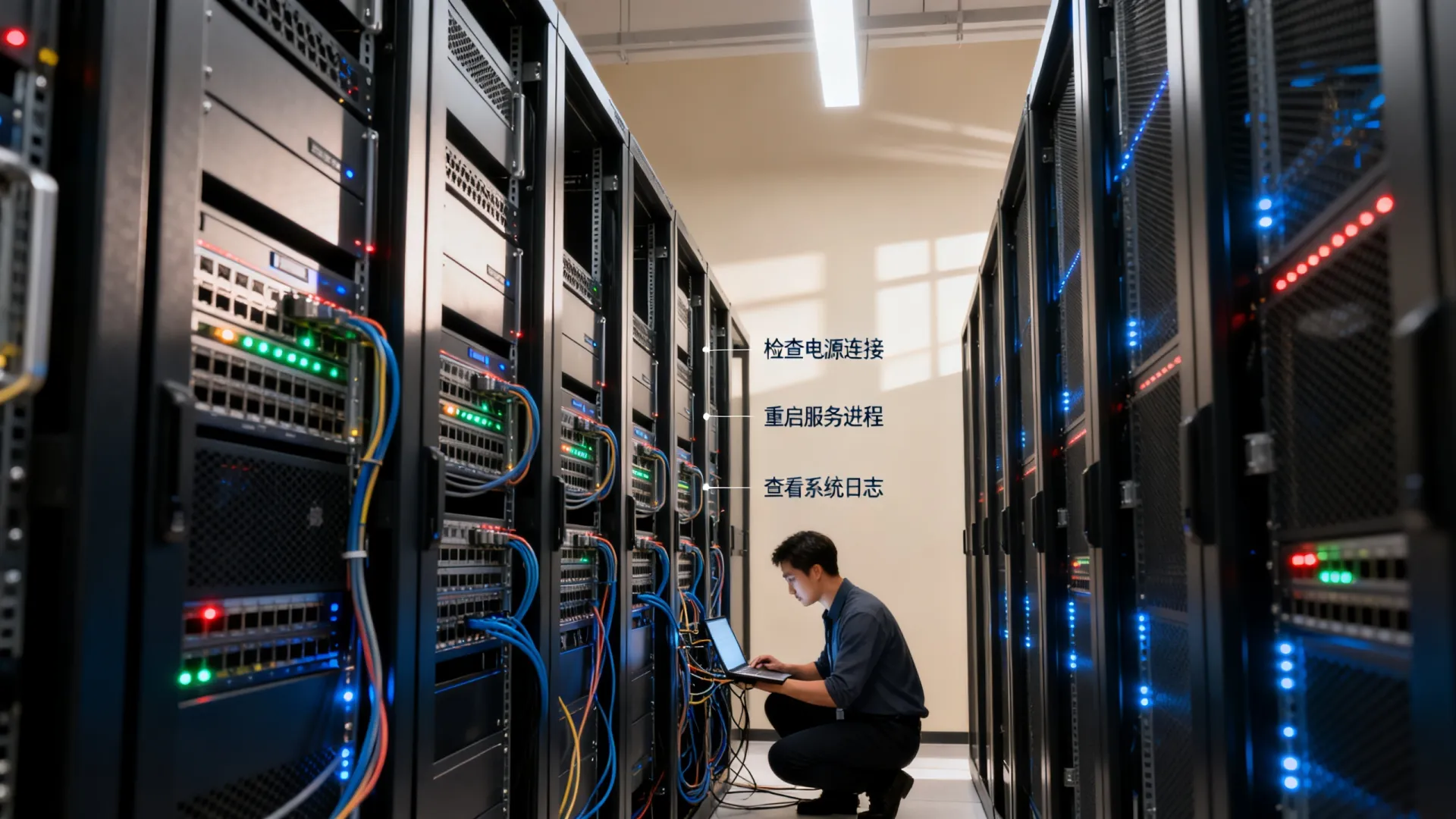 服务器显示停止怎么办，服务器服务停止了怎么解决？