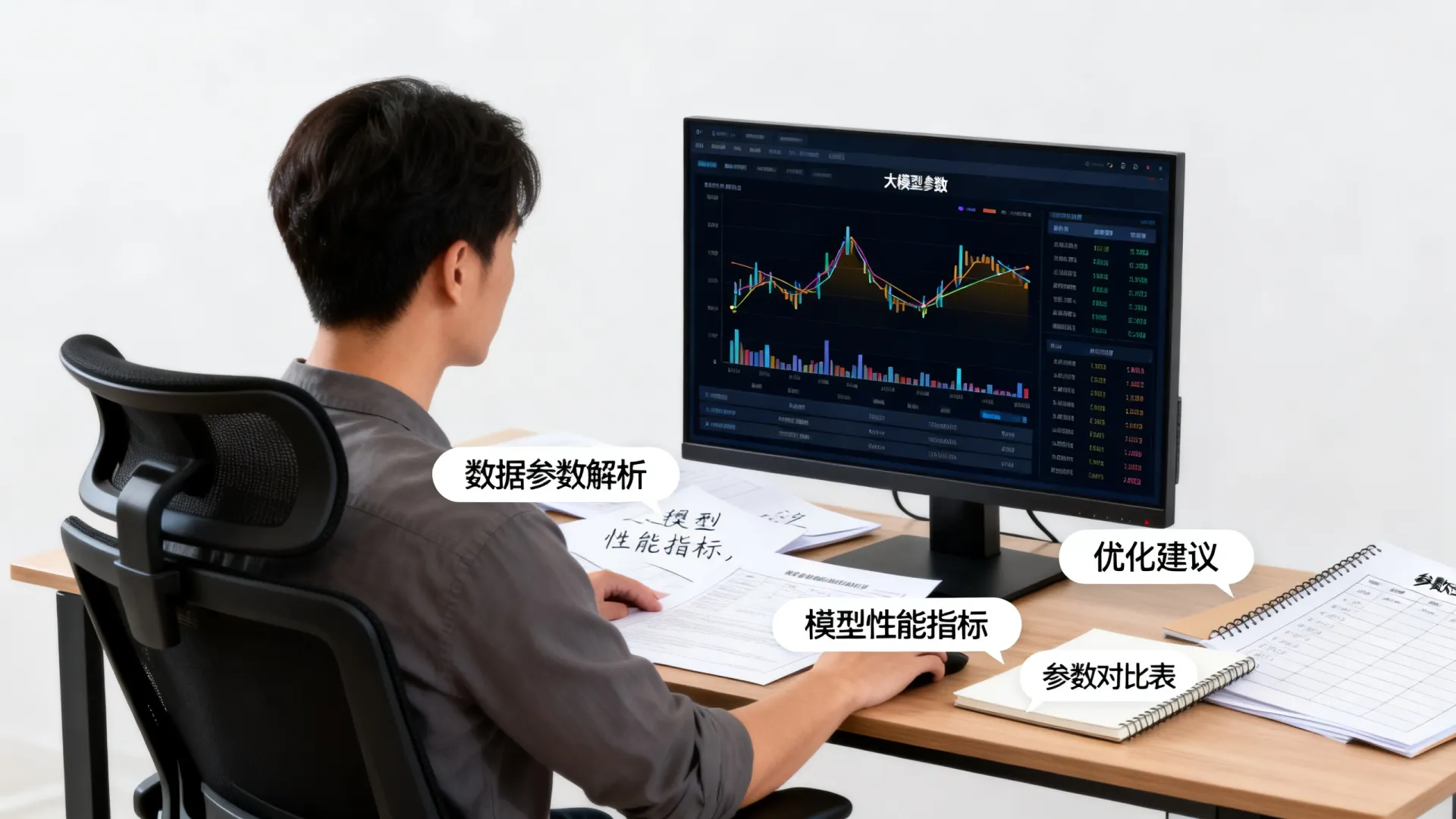 关于大模型给数据参数