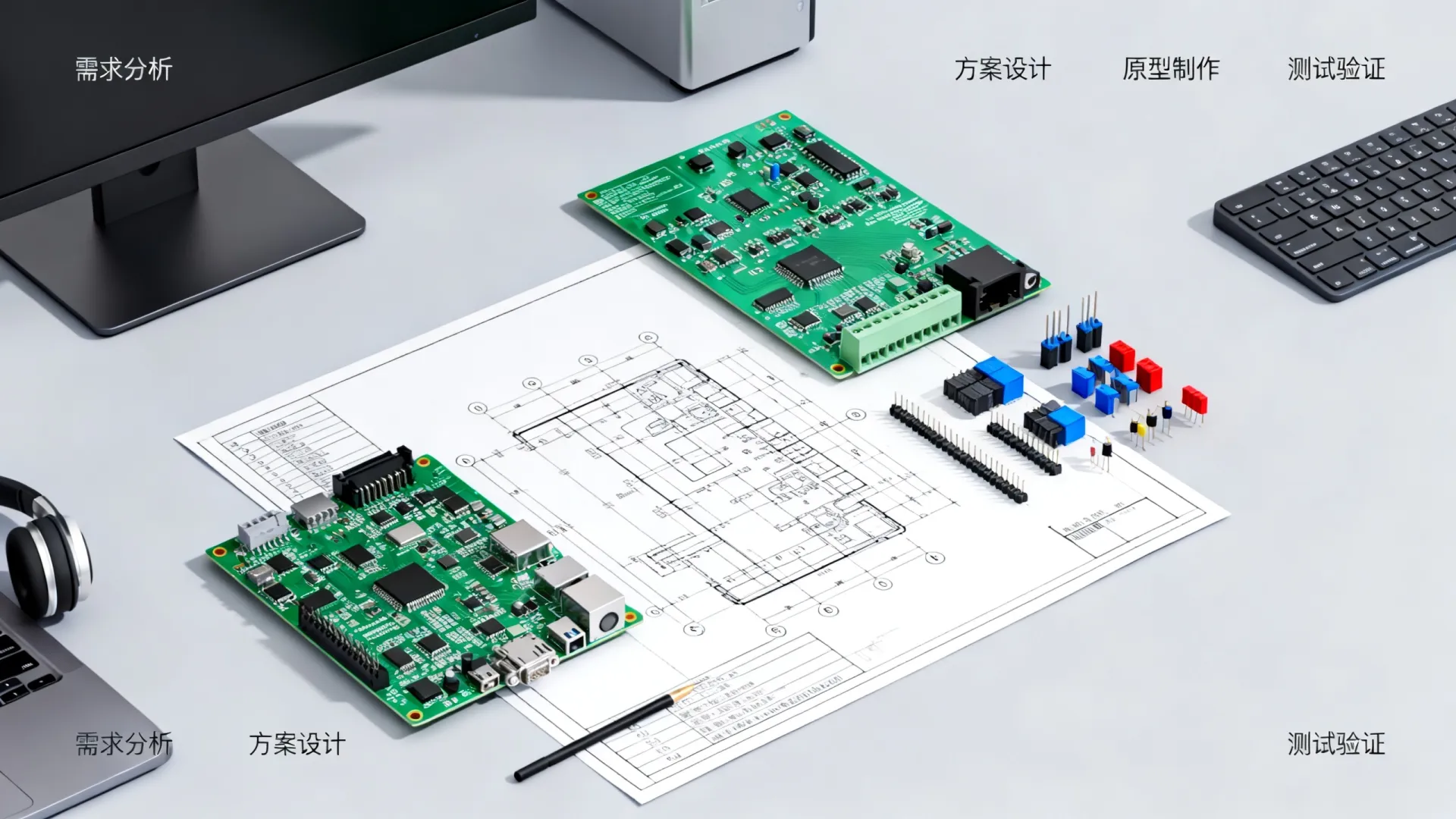 电子开发设计公司哪家好，电子产品开发设计流程是怎样的？