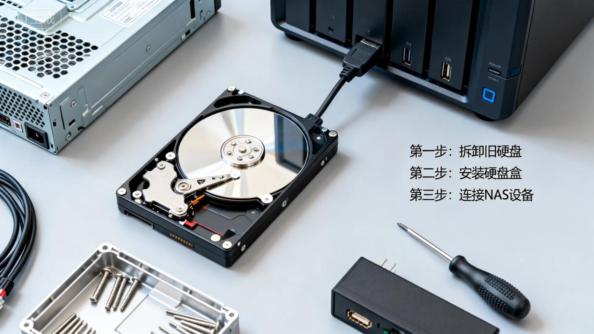 旧电脑硬盘如何改造成服务器存储器?电脑硬盘改NAS存储扩容教程 旧电脑硬盘如何改造成服务器存储器