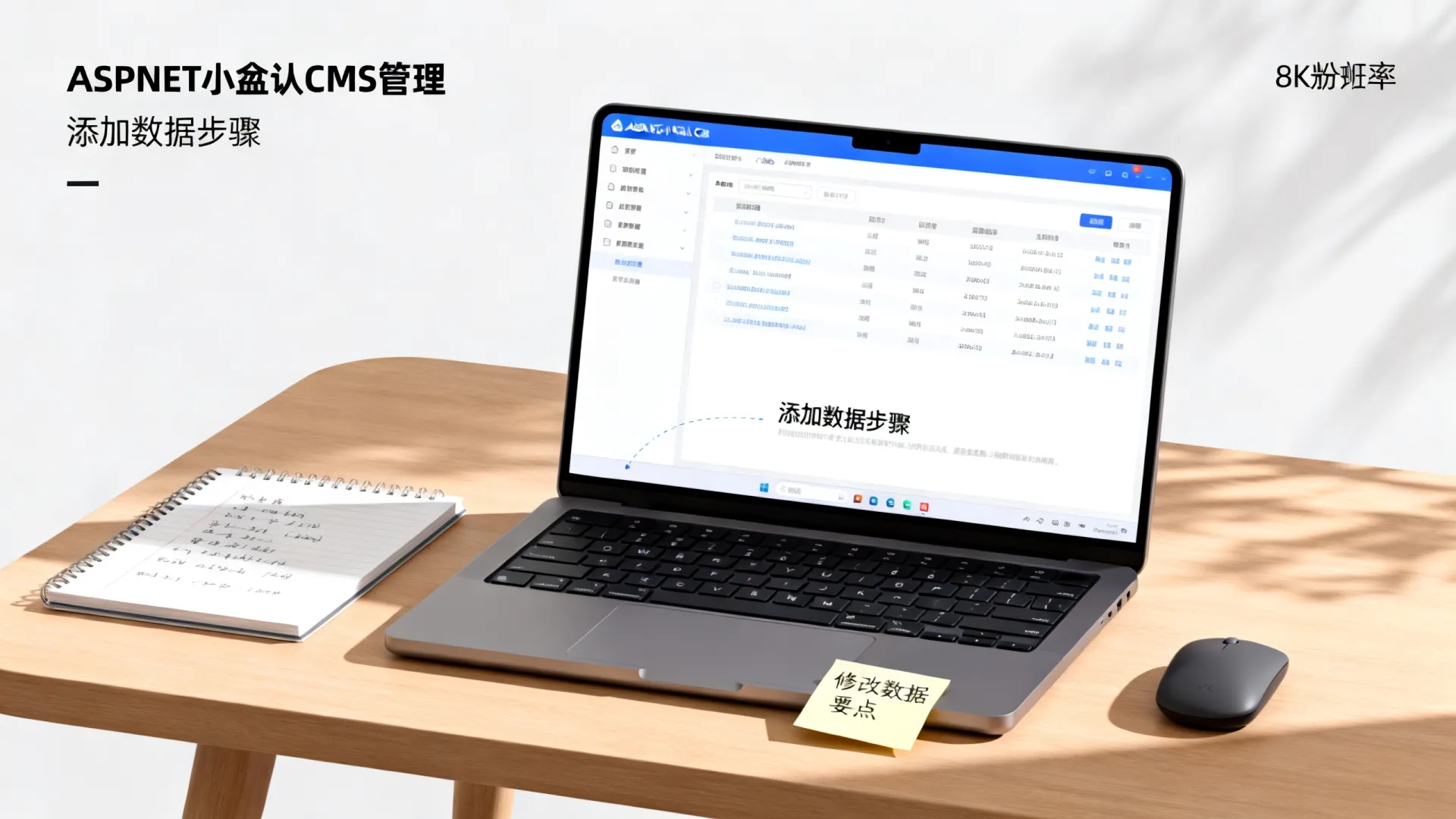如何在ASP.NET小孔子CMS中添加修改数据 | 详细教程步骤解析 NET小孔子CMS中添加修改数据