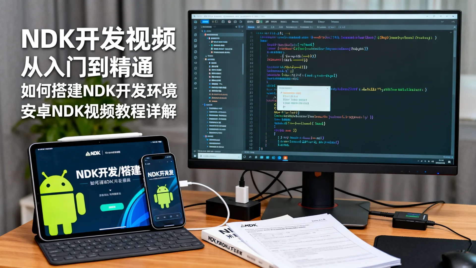 NDK开发视频从入门到精通?如何搭建NDK开发环境,安卓NDK视频教程详解 NDK开发视频从入门到精通