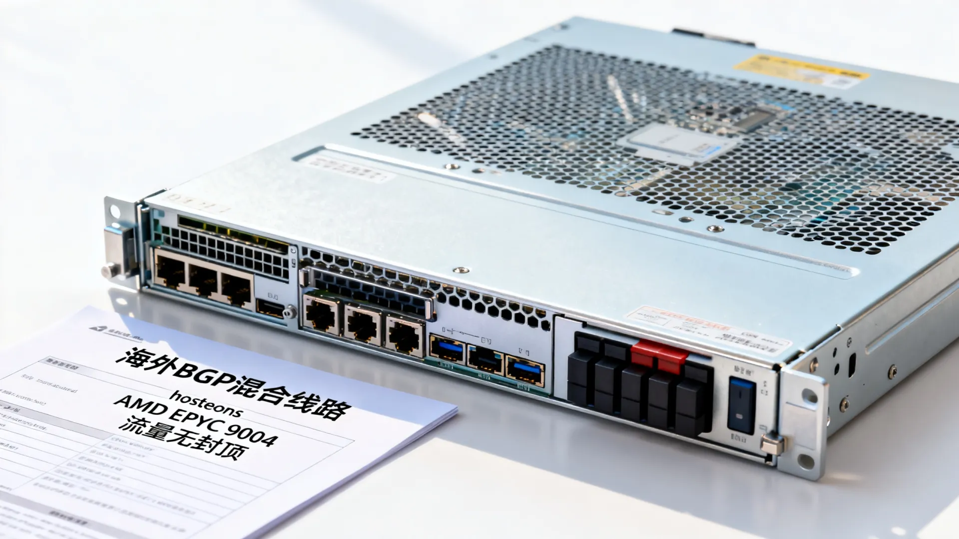 海外BGP混合线路 hosteons - AMD EPYC 9004,流量无封顶 海外BGP混合线路 hosteons