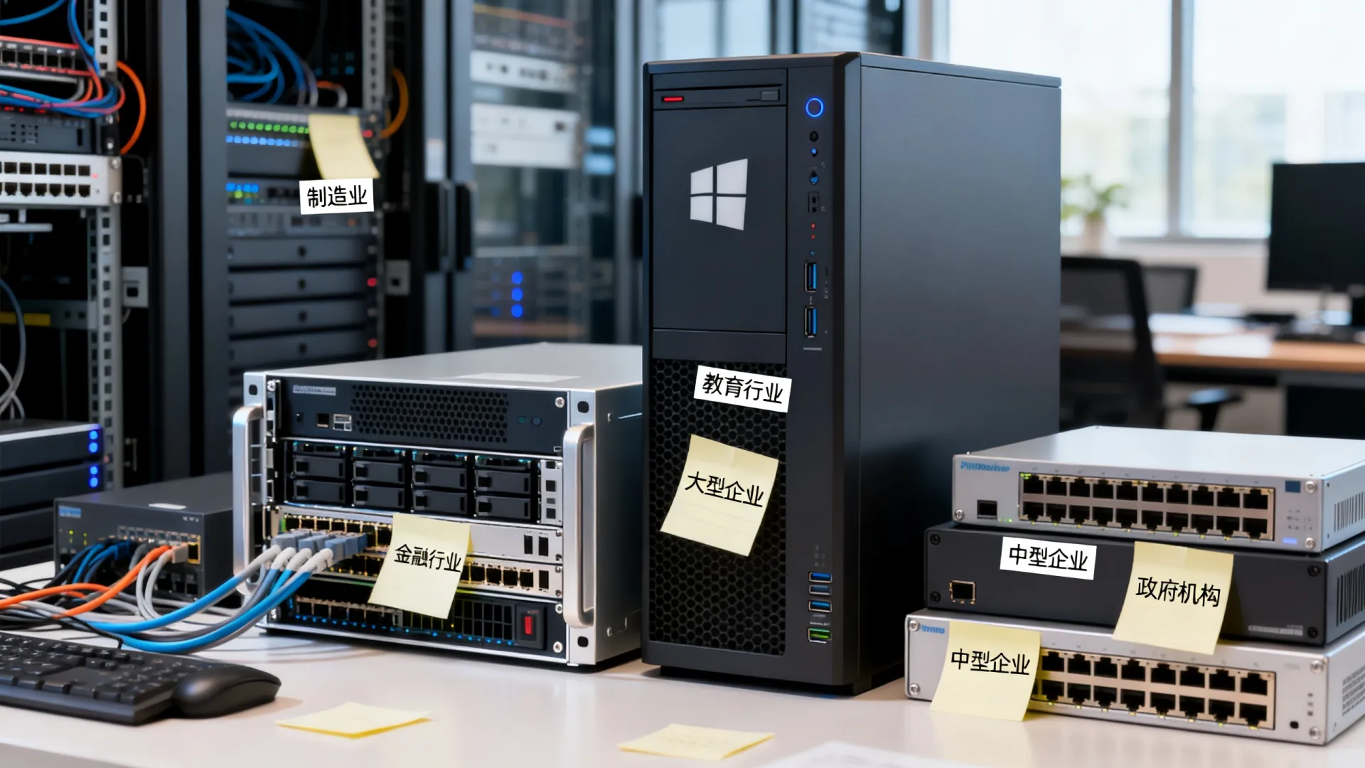 Windows服务器操作系统适合哪些行业，什么企业在用？