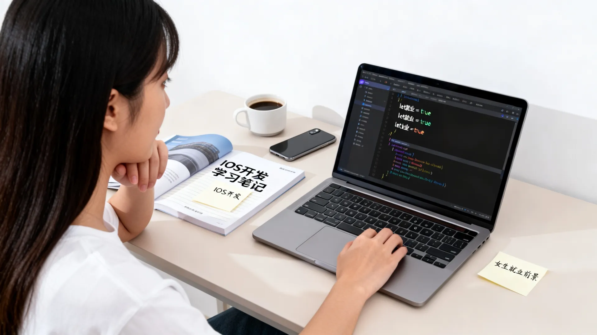 ios开发女生