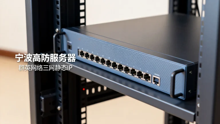 宁波高防服务器怎么样?群英网络三网静态IP好用吗?