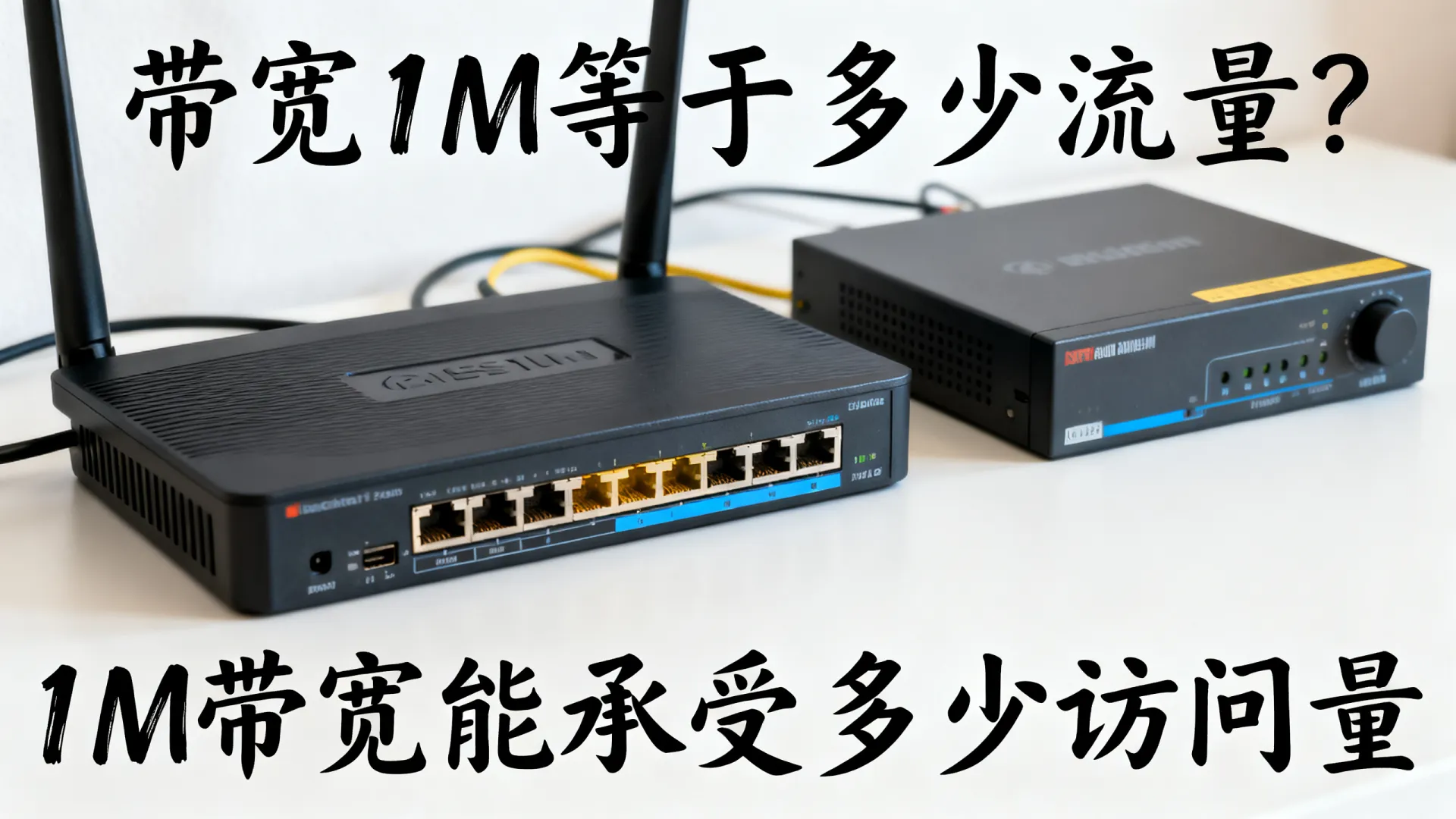 带宽1M等于多少流量？1M带宽能承受多少访问量