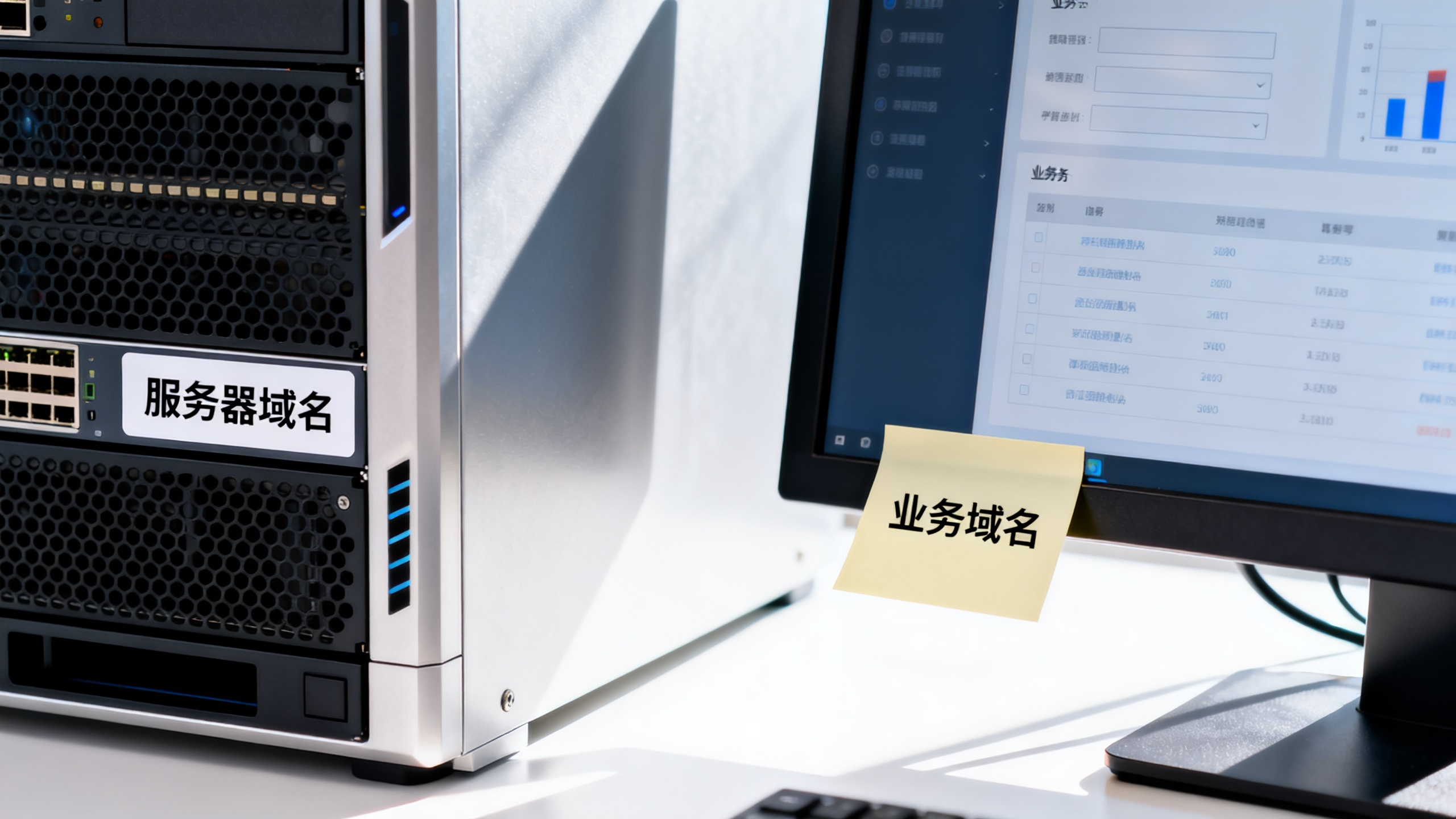 服务器域名和业务域名区别 服务器域名和业务域名区别