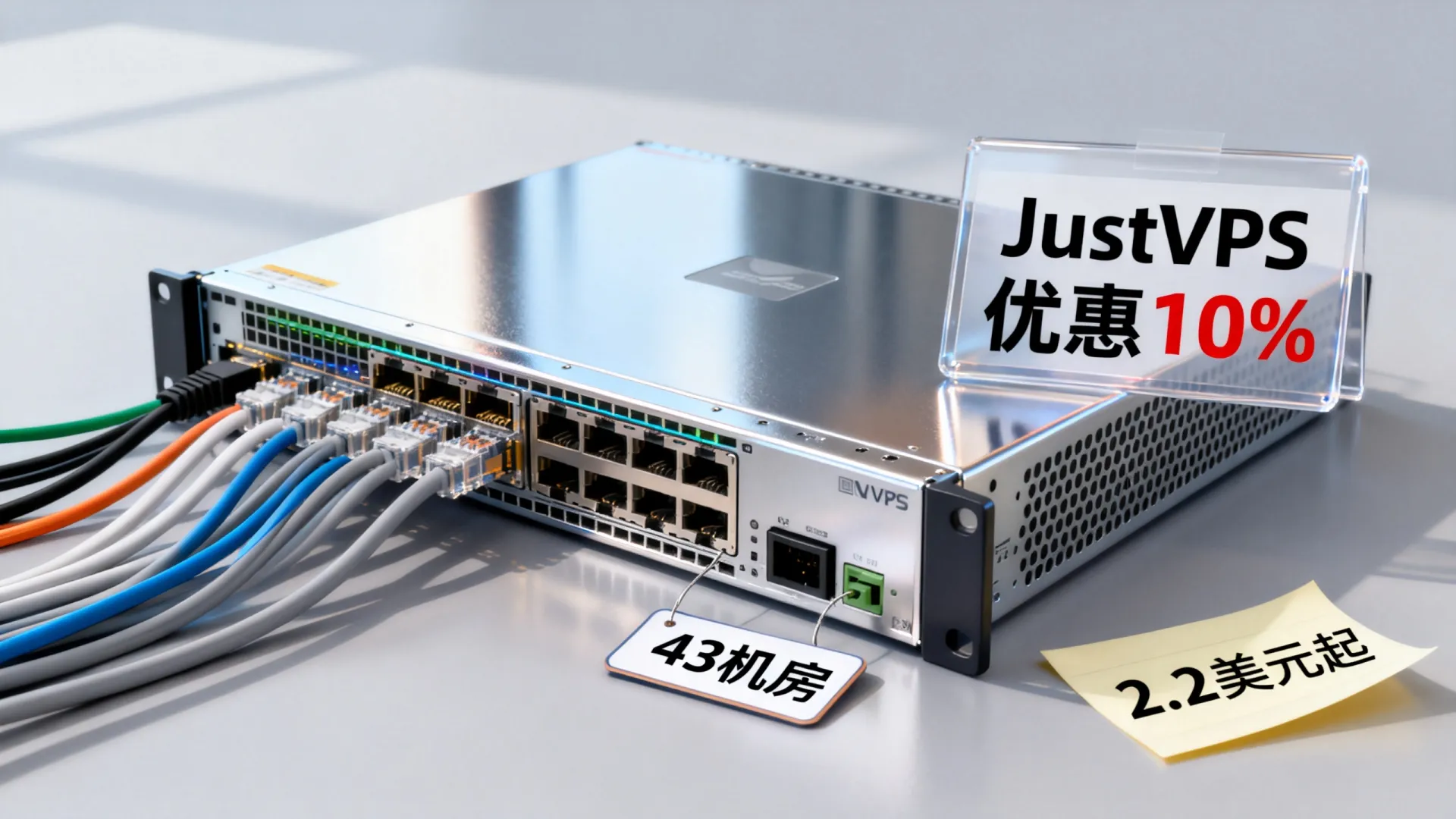 JustVPS优惠10%怎么买?低价国外VPS推荐,43机房2.2美元起 JustVPS优惠10%怎么买?低价国外VPS推荐,43机房2.2美元起