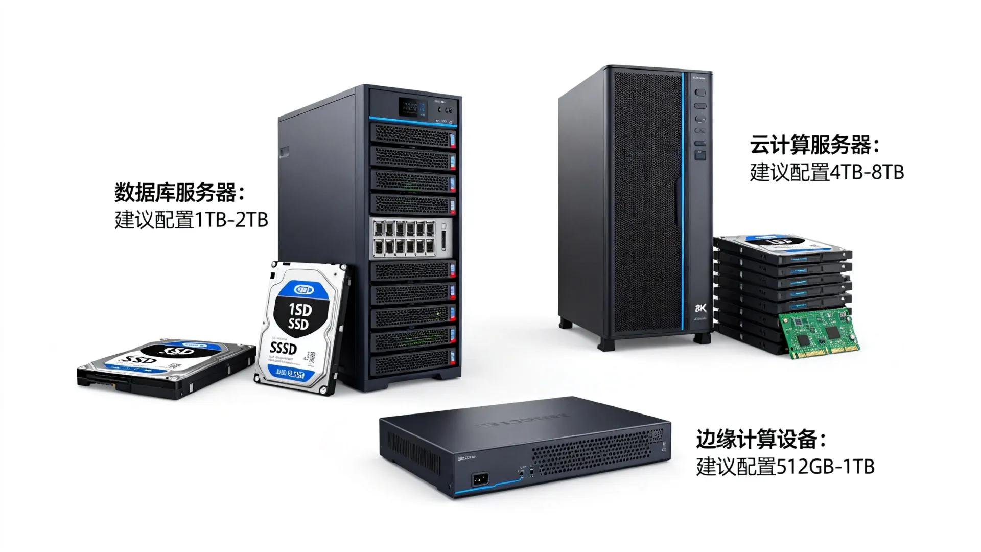 服务器固态ssd硬盘存储大小 服务器固态ssd硬盘存储大小