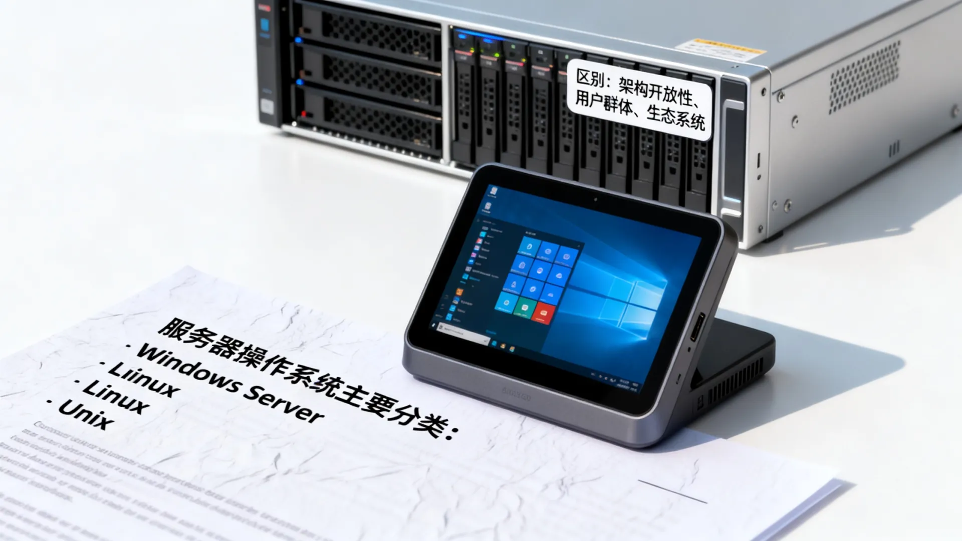 服务器操作系统主要分类有哪些，服务器操作系统区别是什么？