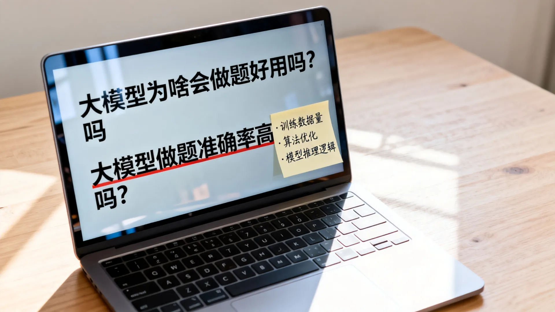 大模型为啥会做题好用吗?用了半年说说感受 大模型为啥会做题好用吗