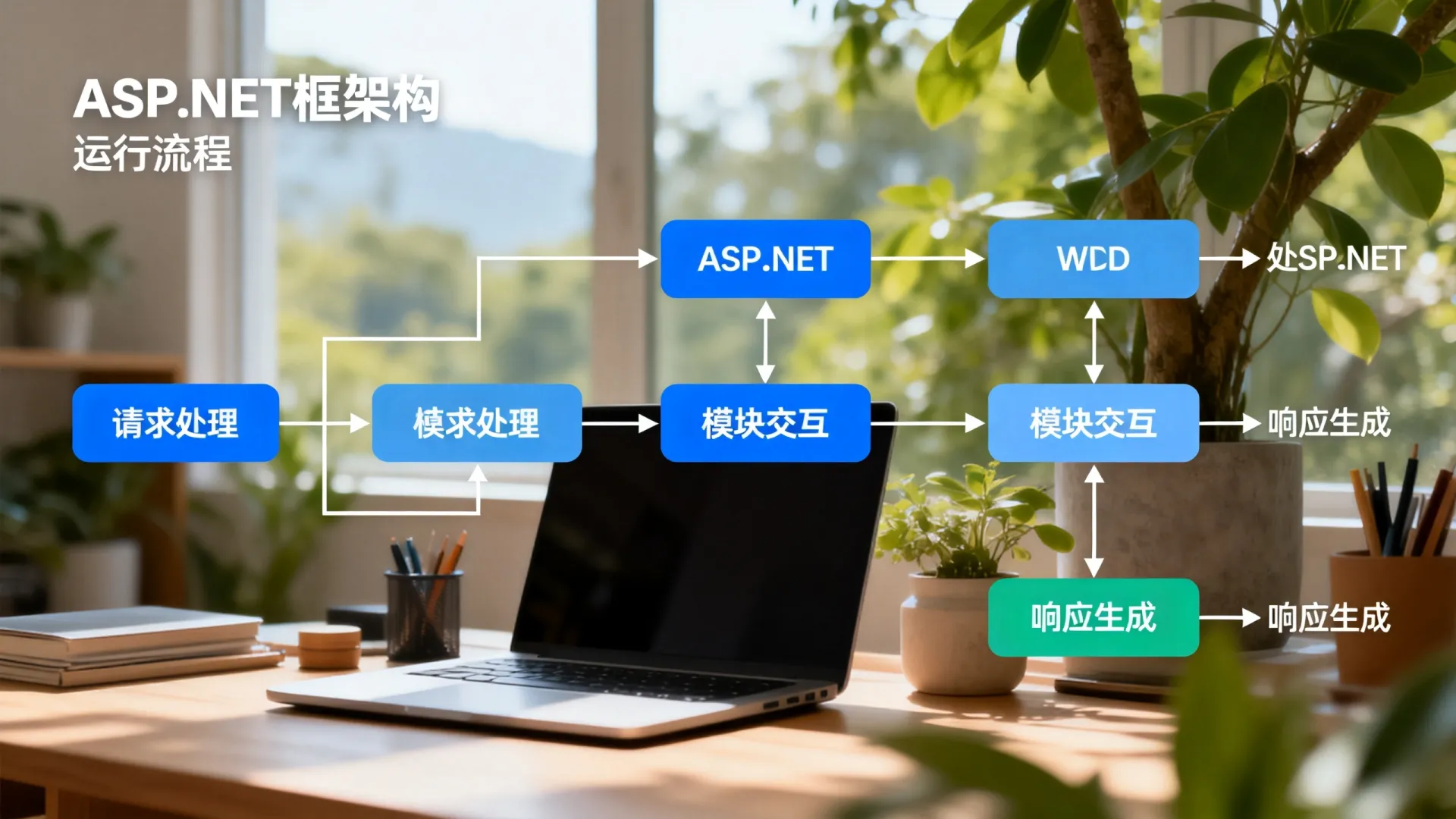 ASP.NET原理图是什么?一图看懂ASP.NET框架结构与运行流程图 NET框架结构与运行流程图
