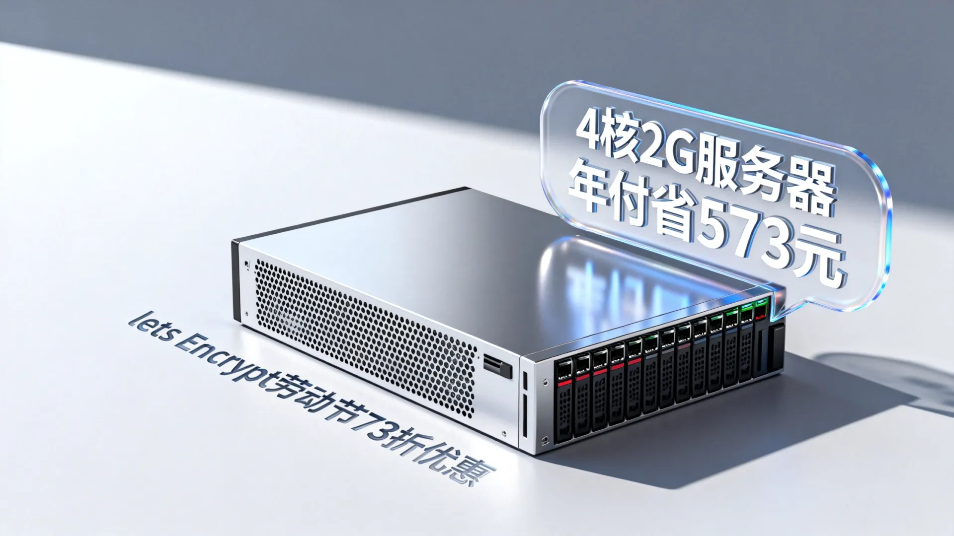 4核2G服务器年付真省573元?Lets Encrypt劳动节73折优惠 Lets Encrypt劳动节73折优惠