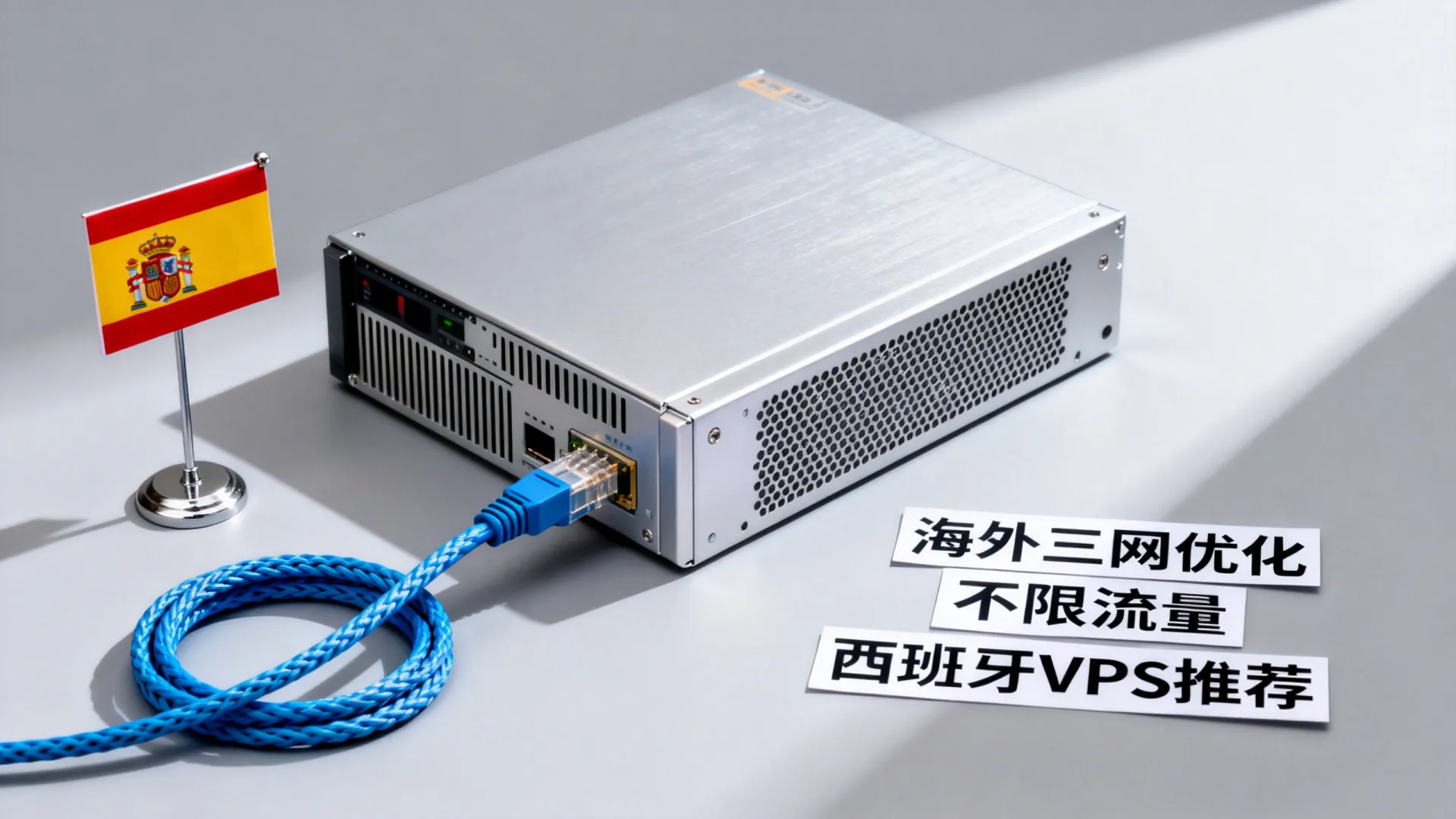 海外三网优化 西班牙VPS - Intel Xeon,不限制流量,仅需 海外三网优化 西班牙VPS