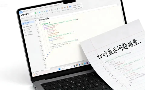 ASP.NET中tr行不显示如何解决？GridView控件表格问题排查指南