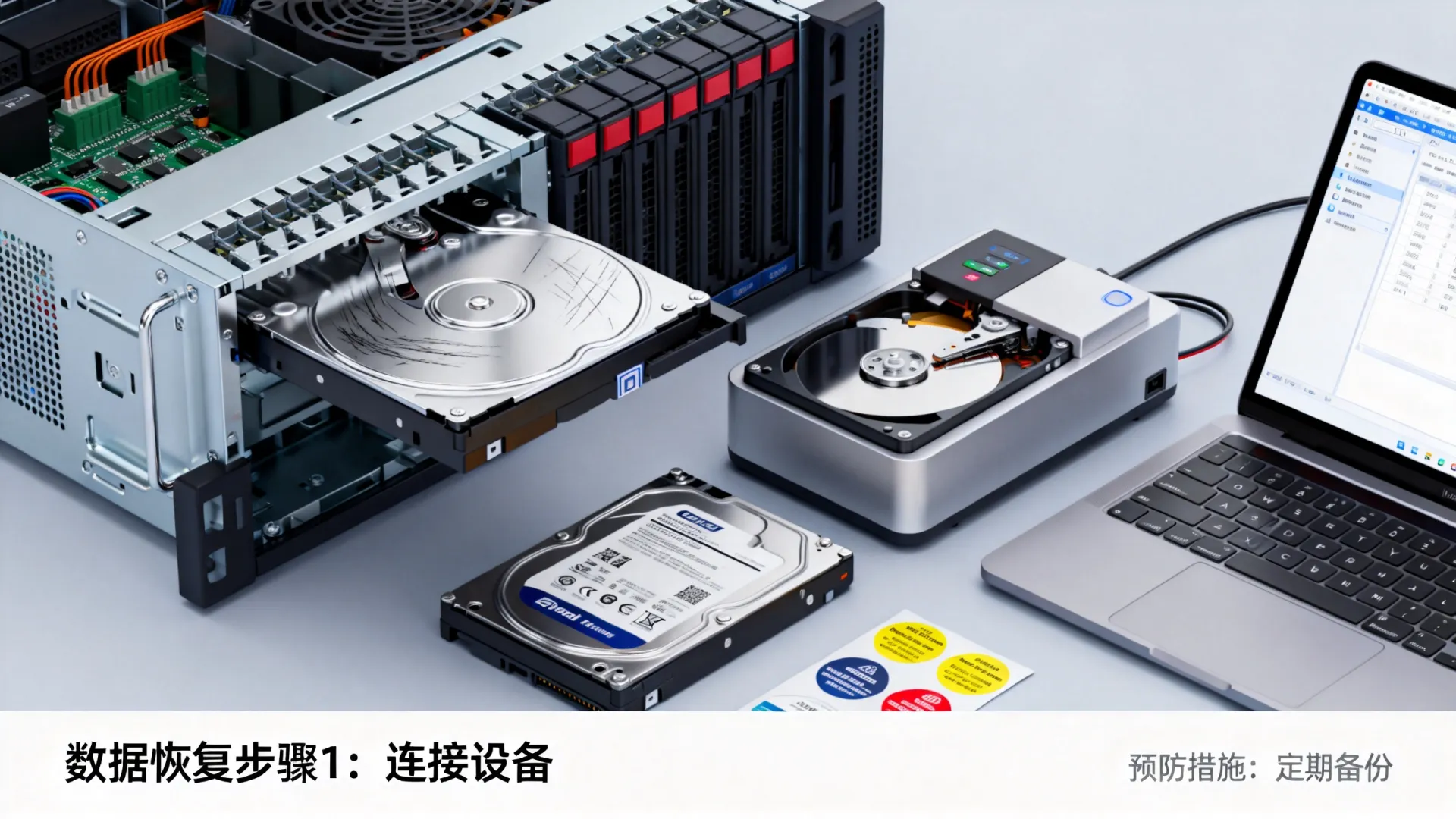 服务器硬盘丢失怎么办？数据恢复方法及预防措施全解析