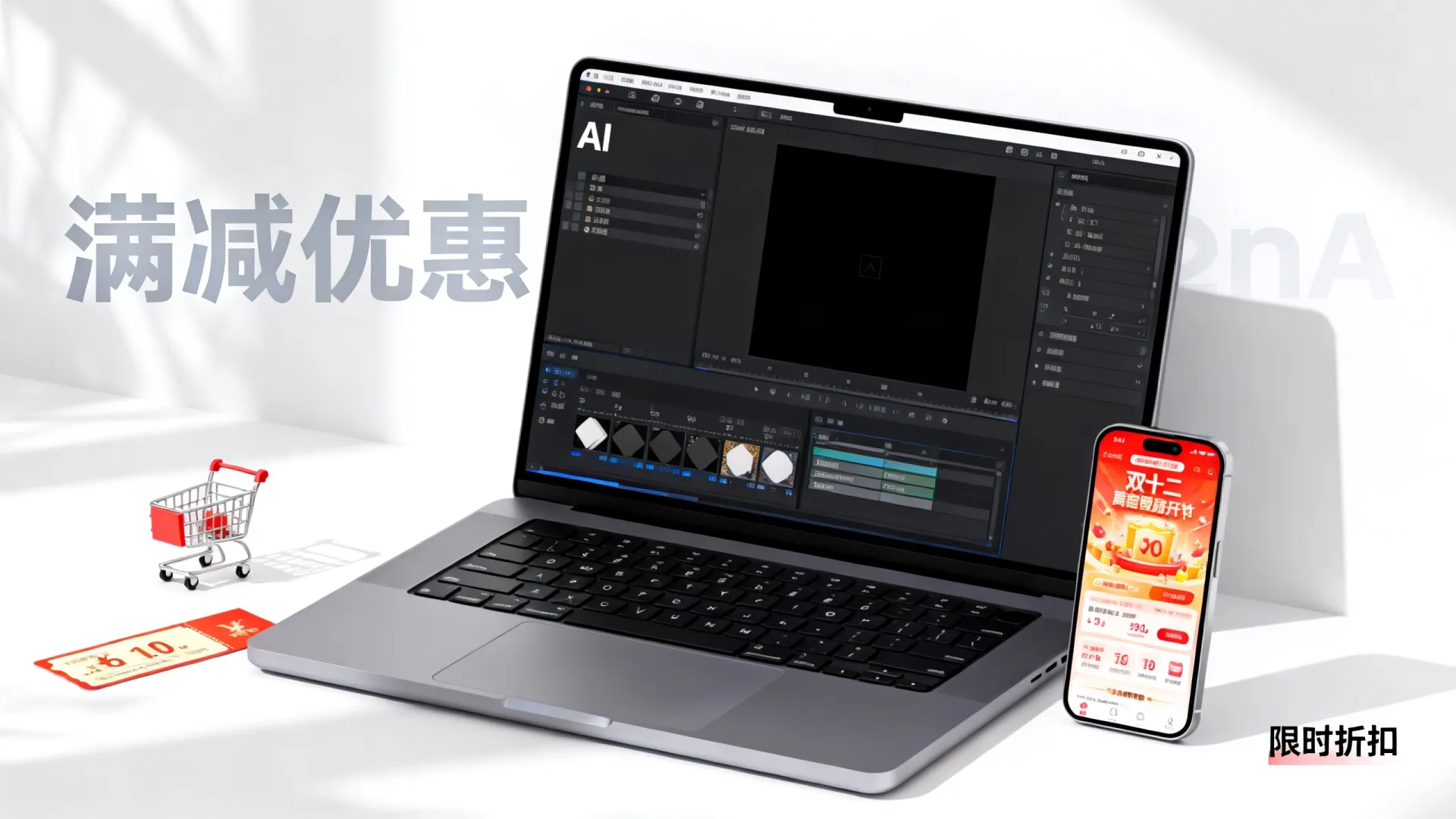 AI剪辑双十二活动有哪些优惠？双十二AI剪辑软件打折吗