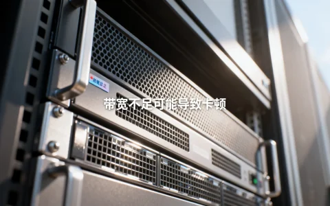 服务器经常卡顿？可能是带宽问题，服务器带宽不足会导致卡顿吗