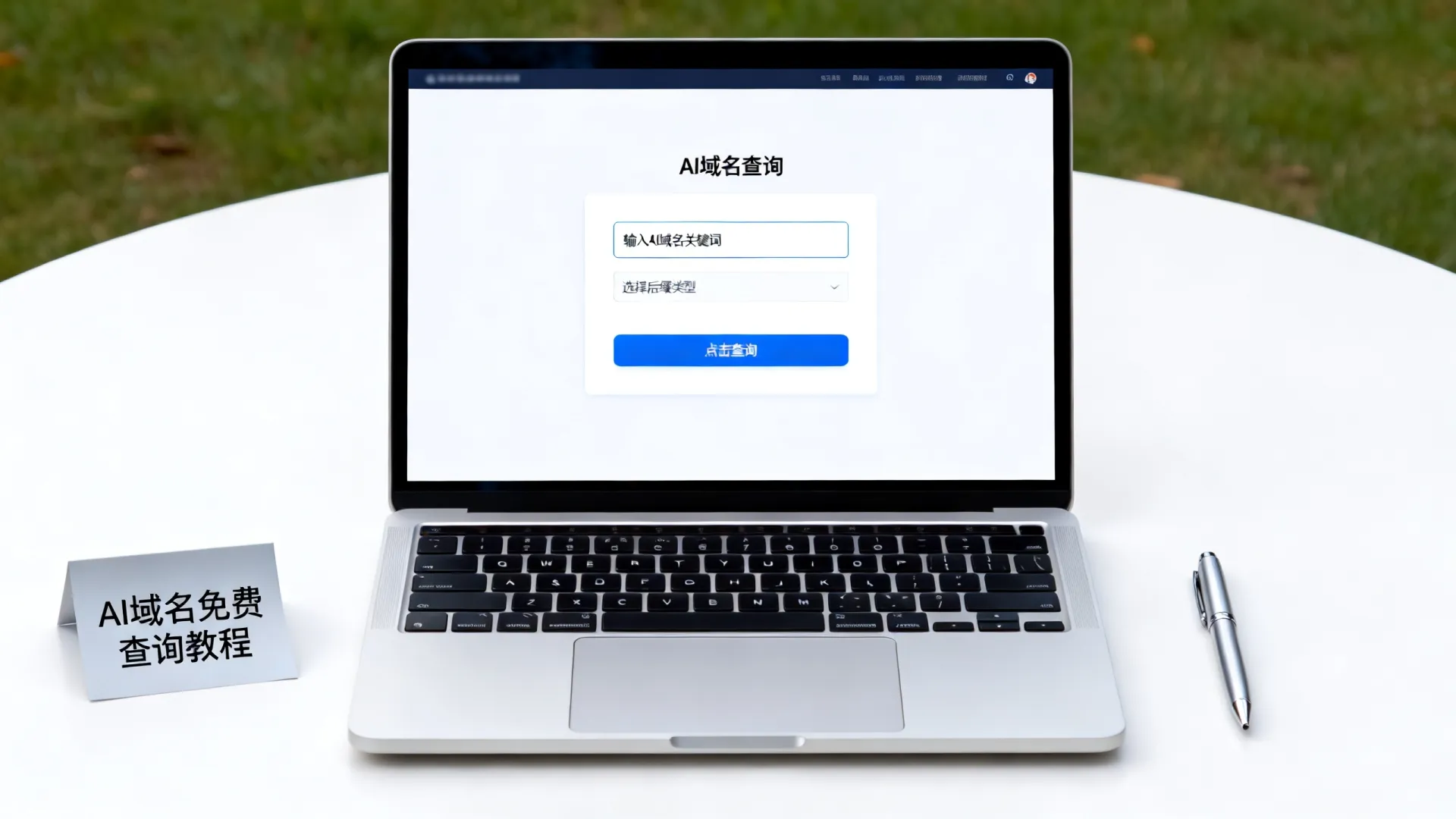 如何快速查询可用AI域名?AI域名免费查询教程网站 如何快速查询可用AI域名
