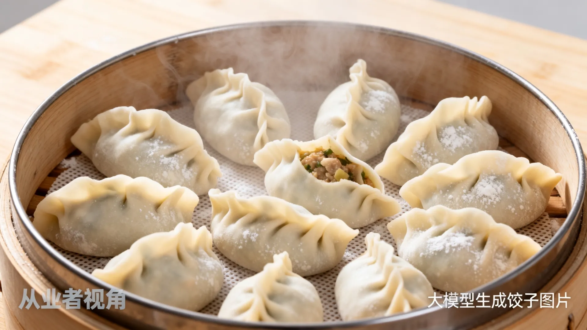 关于大模型画画饺子图片