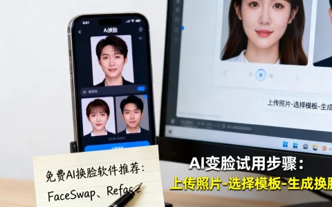 AI变脸试用怎么弄？免费AI换脸软件推荐