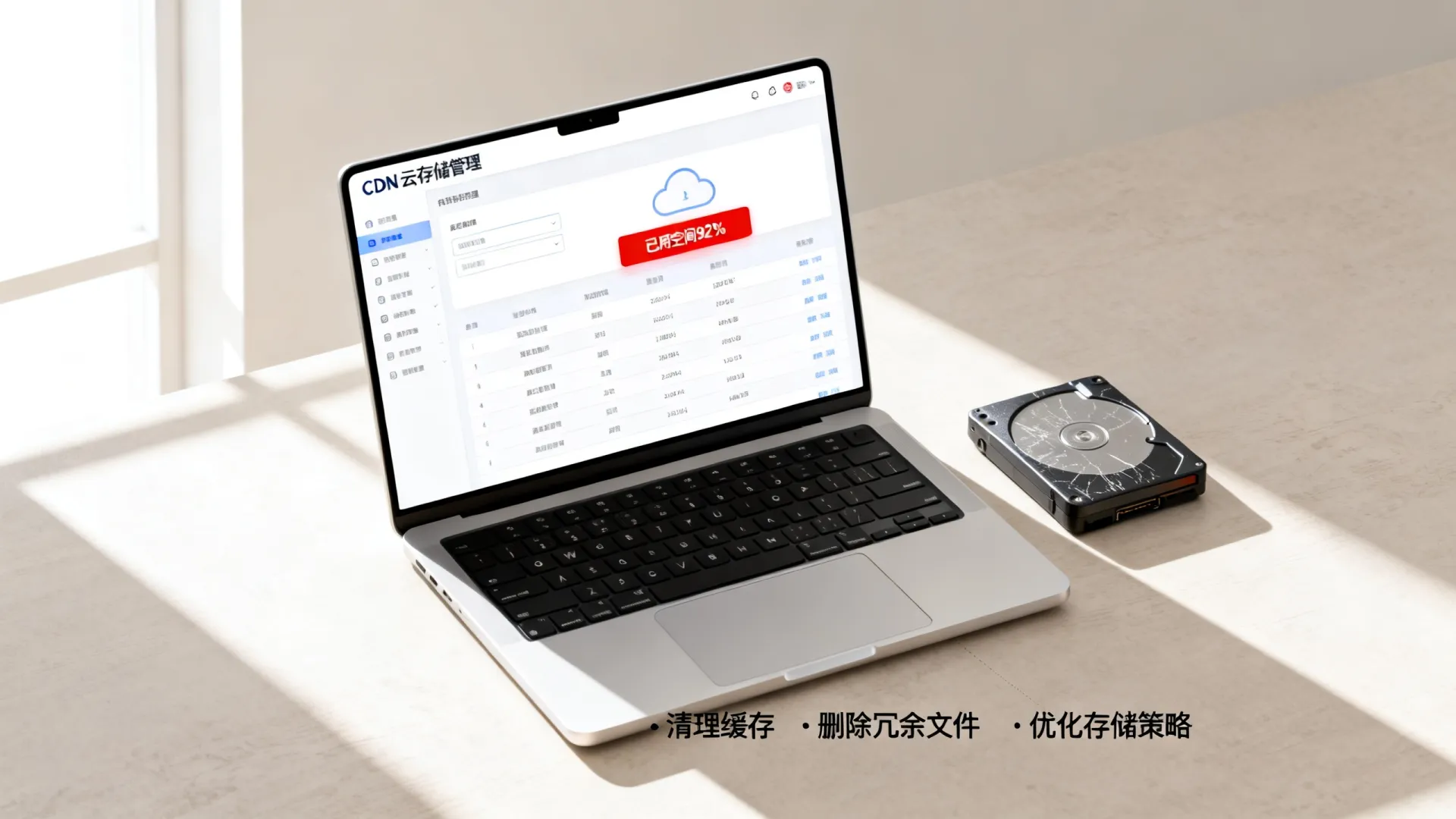 国外CDN云存储空间不足怎么办，如何快速清理释放空间？