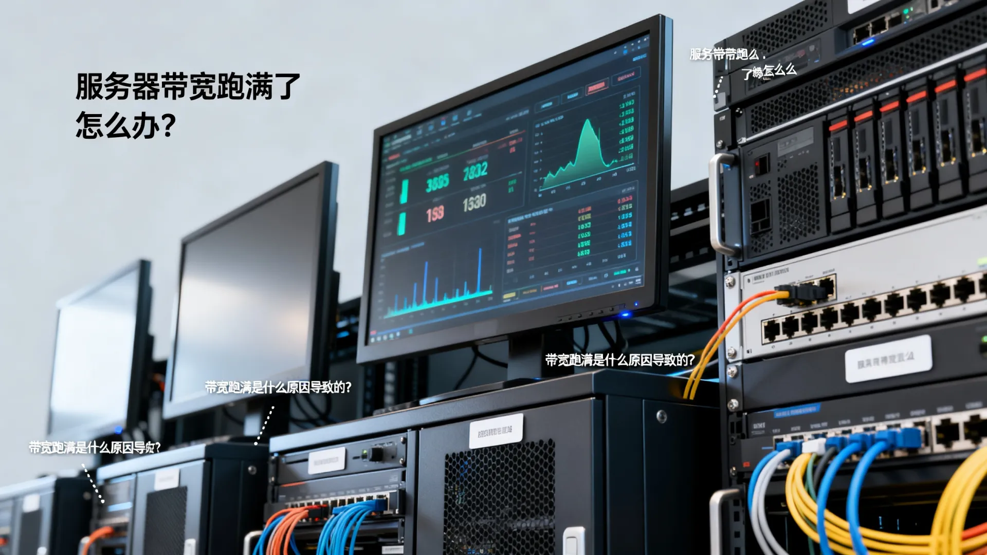 服务器带宽跑满了怎么办