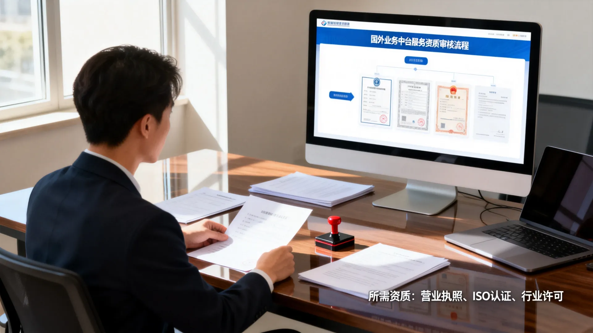 国外业务中台服务资质审核怎么做，需要什么资质？