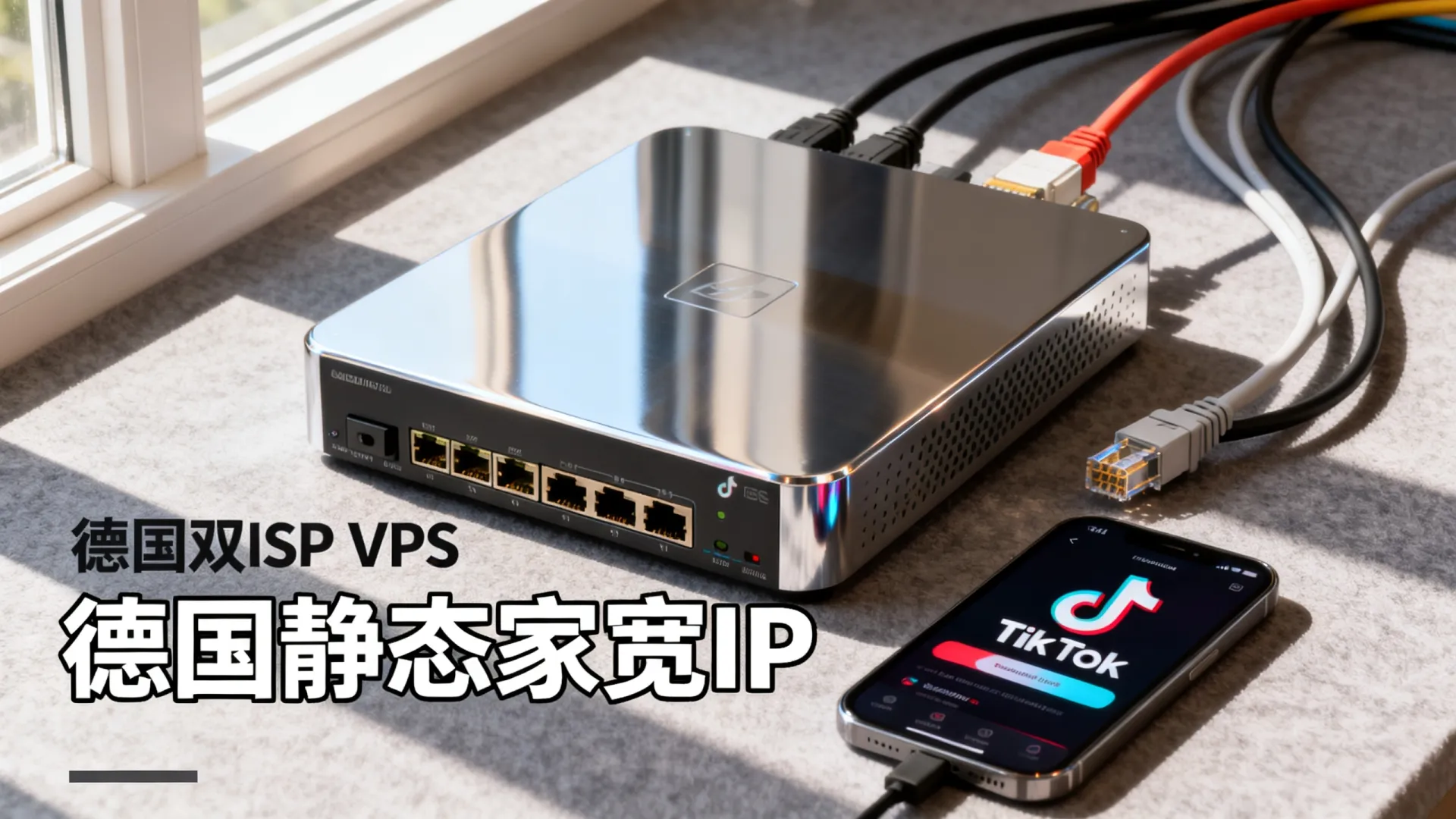 活动期间 IPRaft德国双ISP VPS测评:德国静态家宽原生IP,德国Tiktok本土流媒体解锁好,TK直播需用欧洲机房中转 活动期间 IPRaft德国双ISP VPS测评
