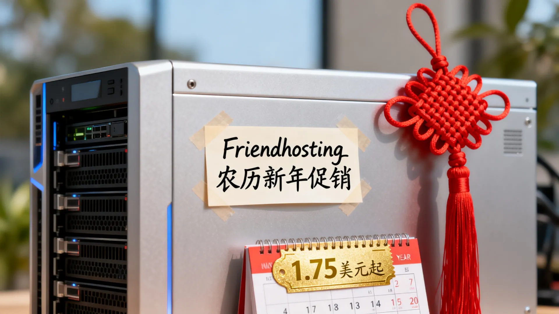 Friendhosting农历新年促销怎么样？1.75美元起值得买吗？