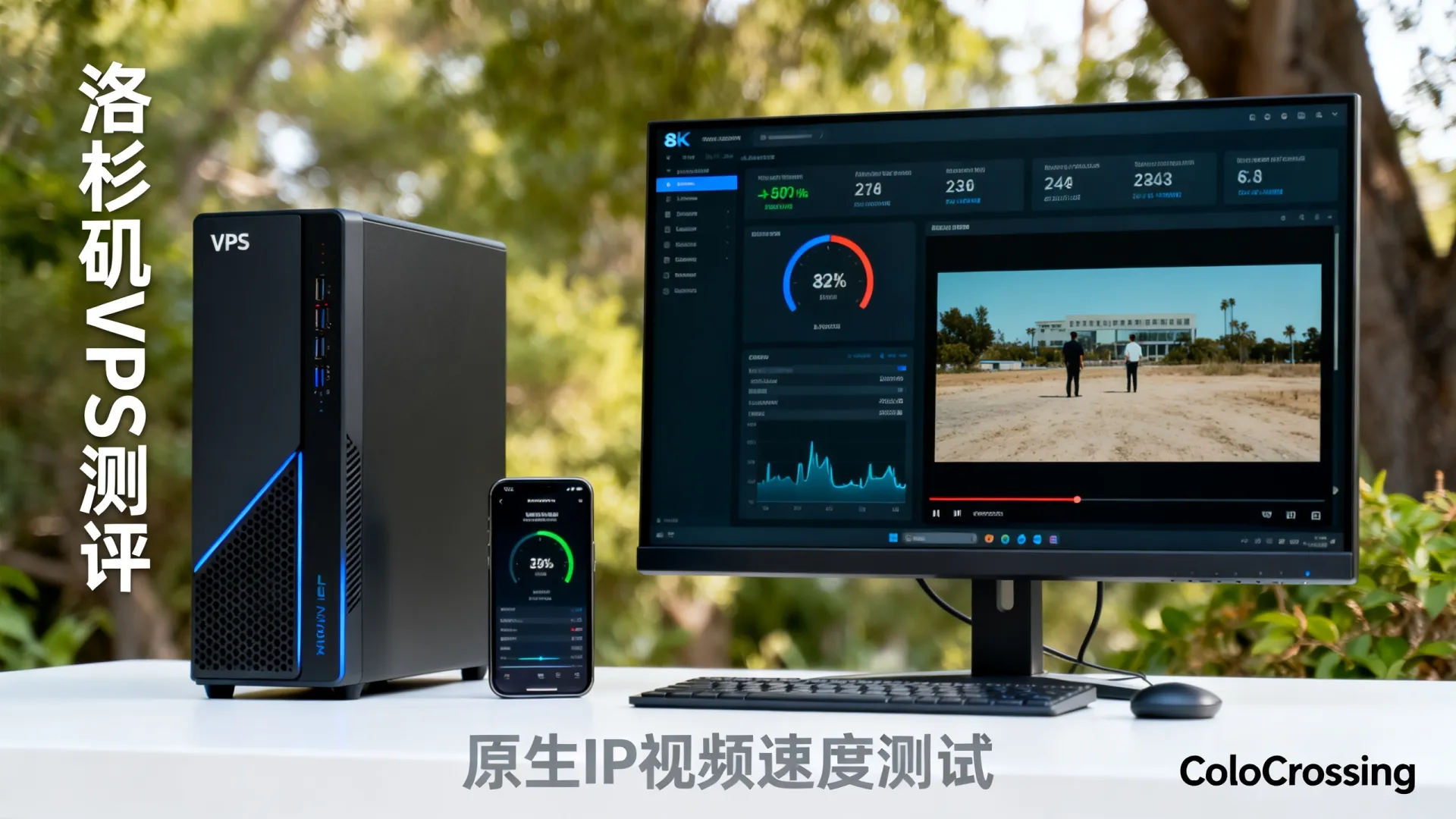 ColoCrossing洛杉矶VPS测评怎么样？原生IP看视频速度快吗？