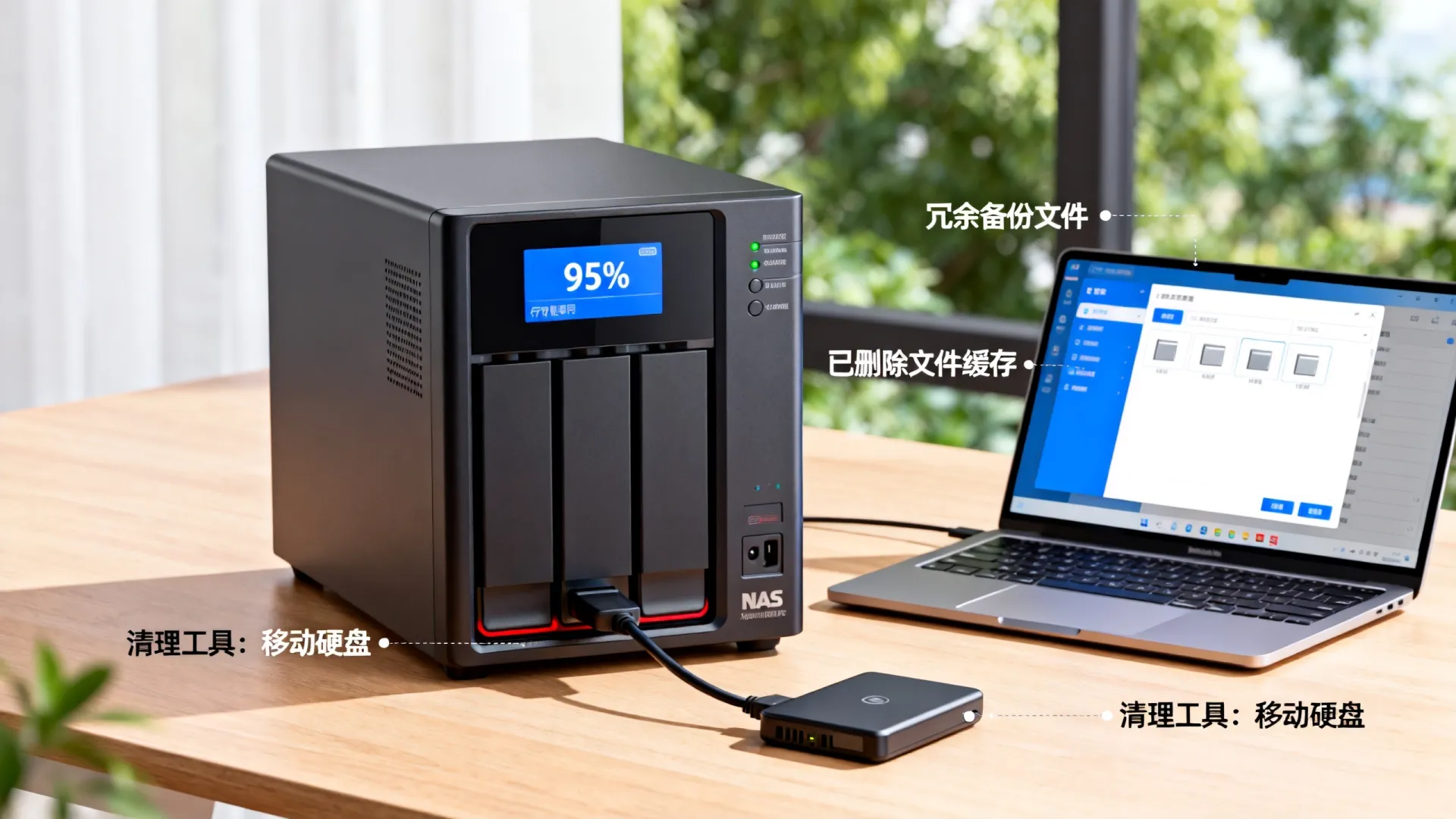 国外nas云存储空间满了怎么办 国外nas云存储空间满了怎么办