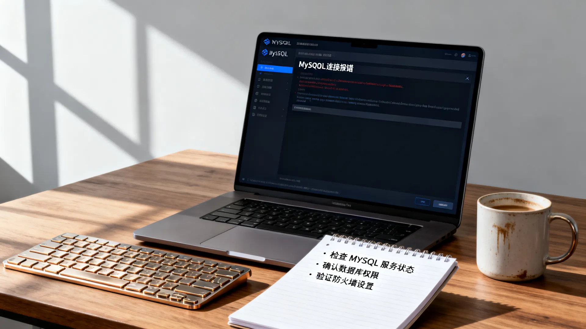 MySQL连接报错?服务器未传送任何数据库的解决方案 服务器未传送任何数据库的解决方案