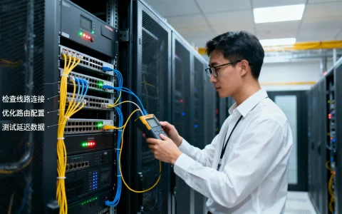 服务器网络延迟高怎么办？如何解决服务器线路延迟问题