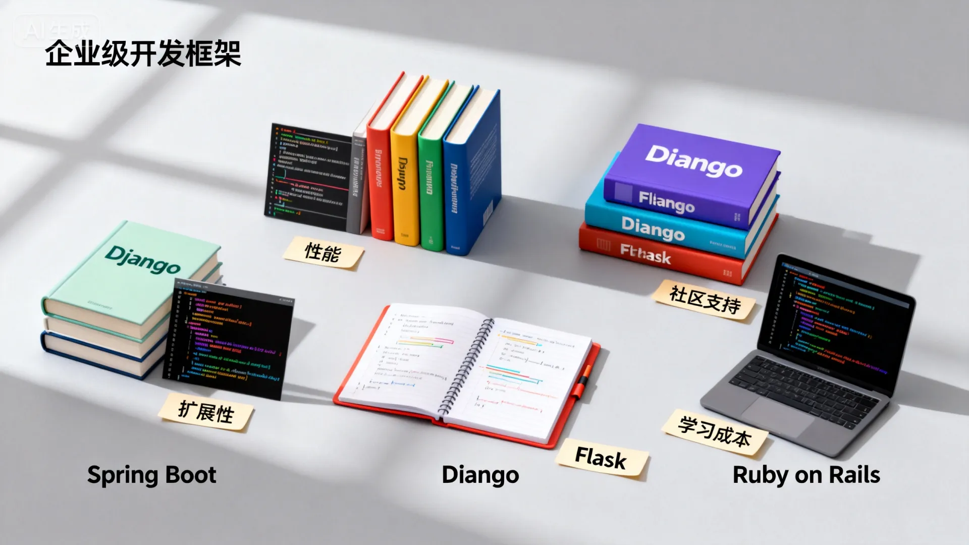 如何选择企业级开发框架？2026主流框架对比推荐