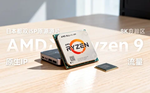 东京双ISP原生IP怎么样？日本AMD Ryzen 9流量用不完吗