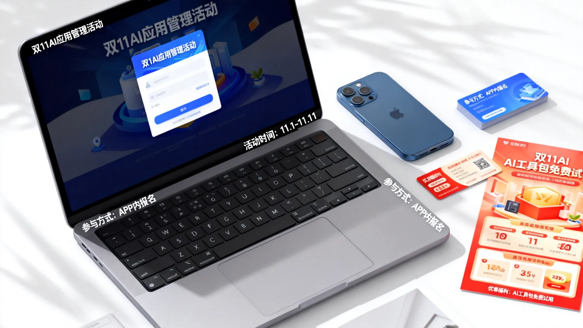 双11AI应用管理活动怎么参加？有哪些优惠福利？
