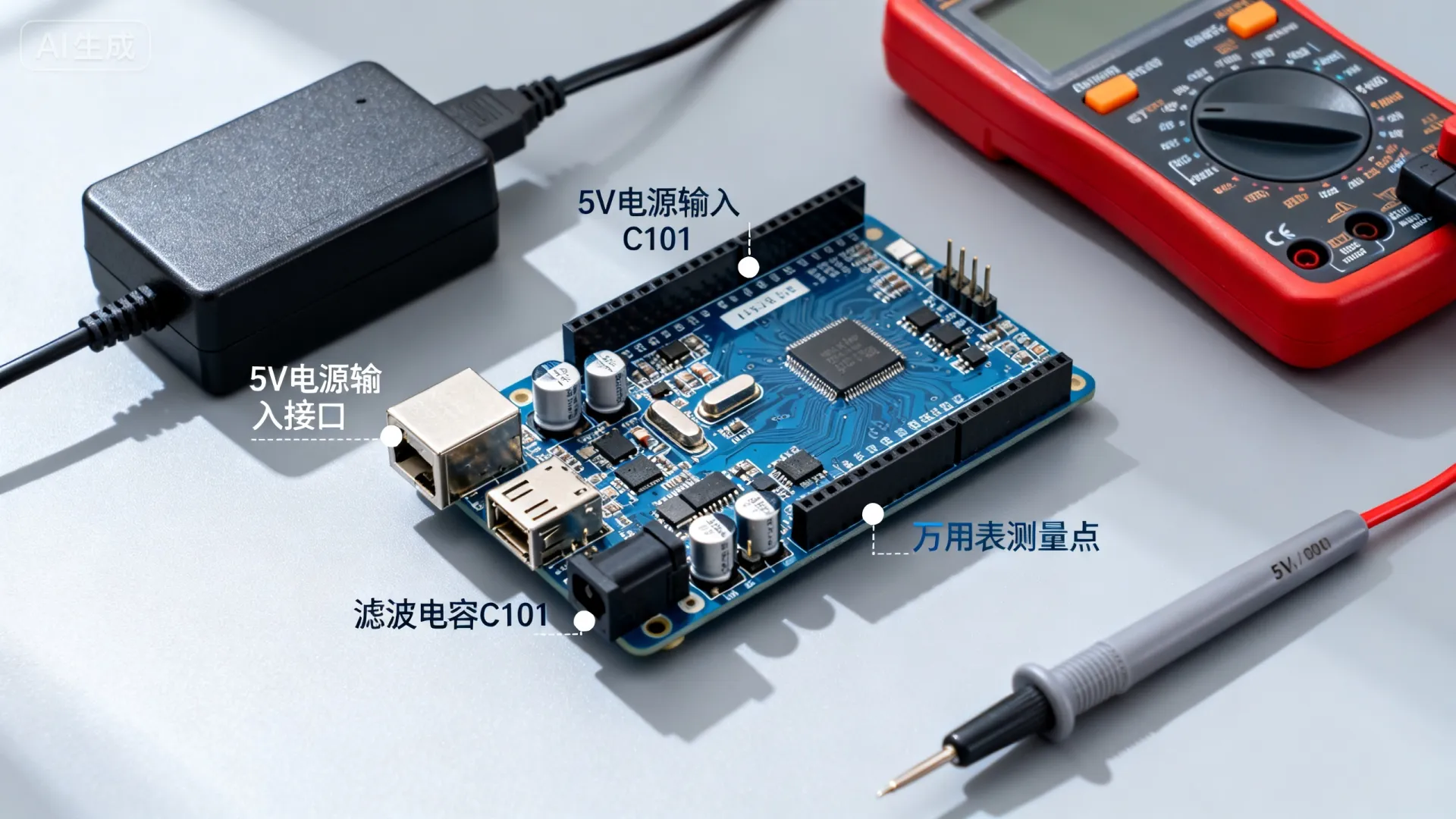 为什么开发板5V供电不稳定?如何解决开发板5V供电异常问题 为什么开发板5V供电不稳定?如何解决开发板5V供电异常问题