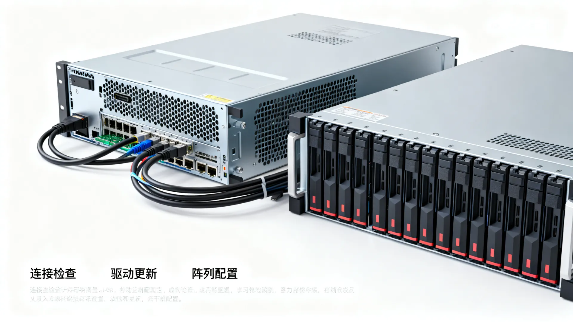 服务器搜索不到存储阵列
