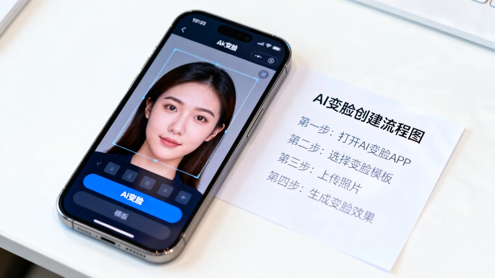AI变脸如何创建