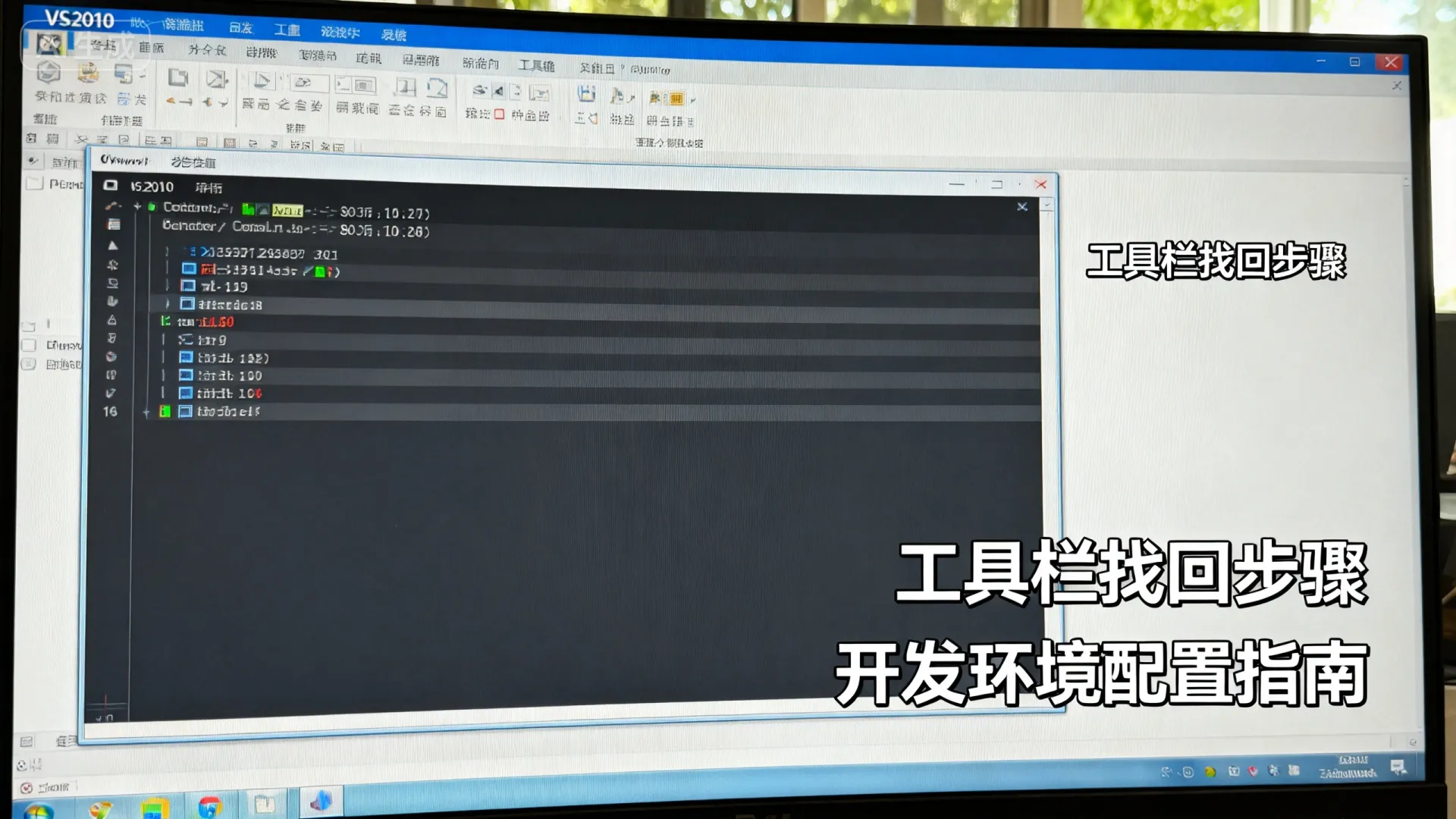VS2010工具栏不见了怎么办 | VS2010开发环境设置指南 VS2010工具栏不见了怎么办 | VS2010开发环境设置指南