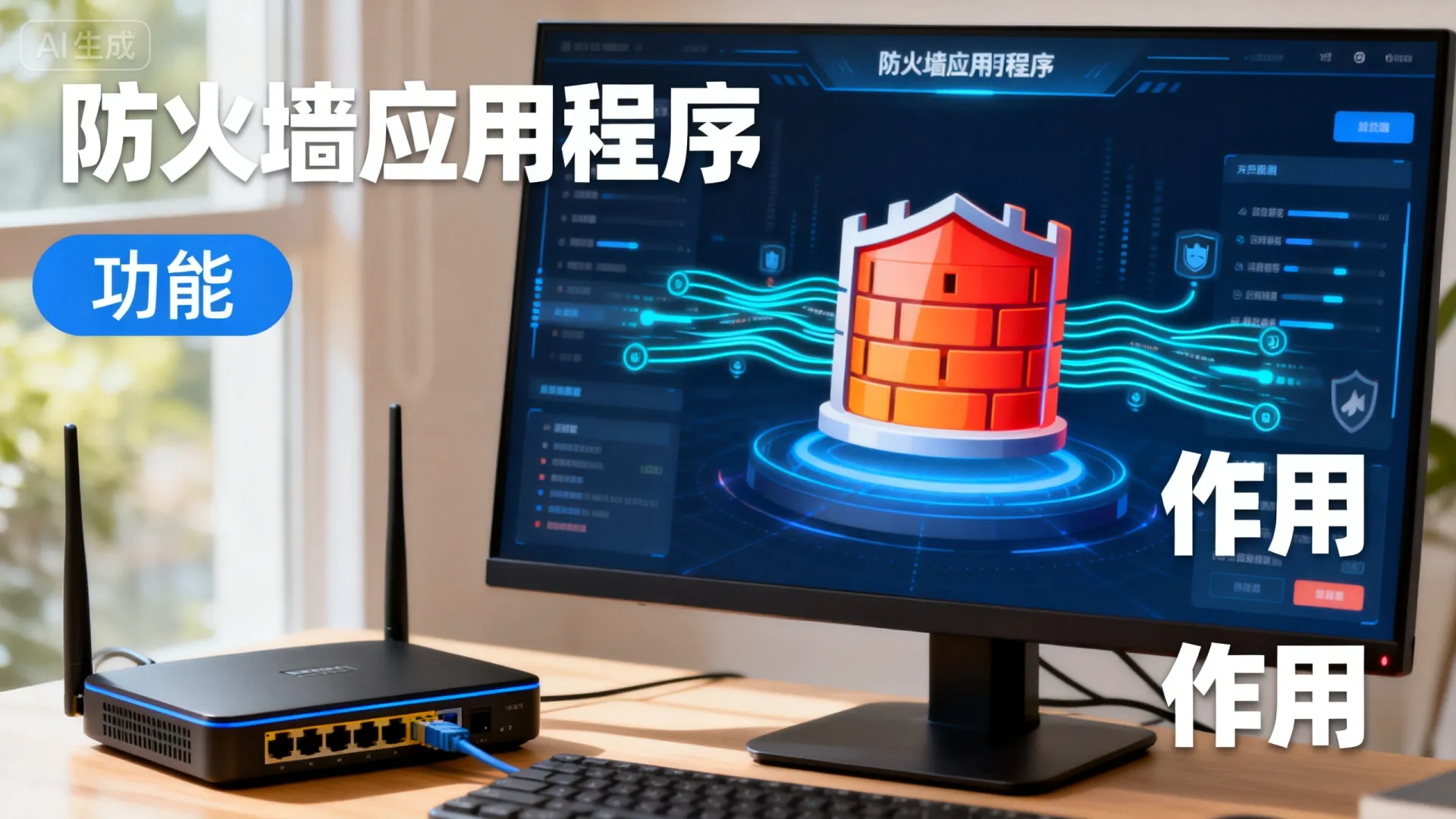 防火墙应用程序是什么意思 防火墙应用程序是什么意思