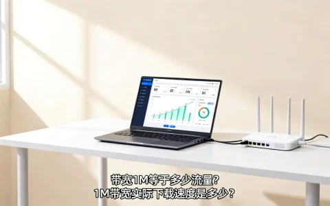 带宽1M等于多少流量？1M带宽实际下载速度是多少？