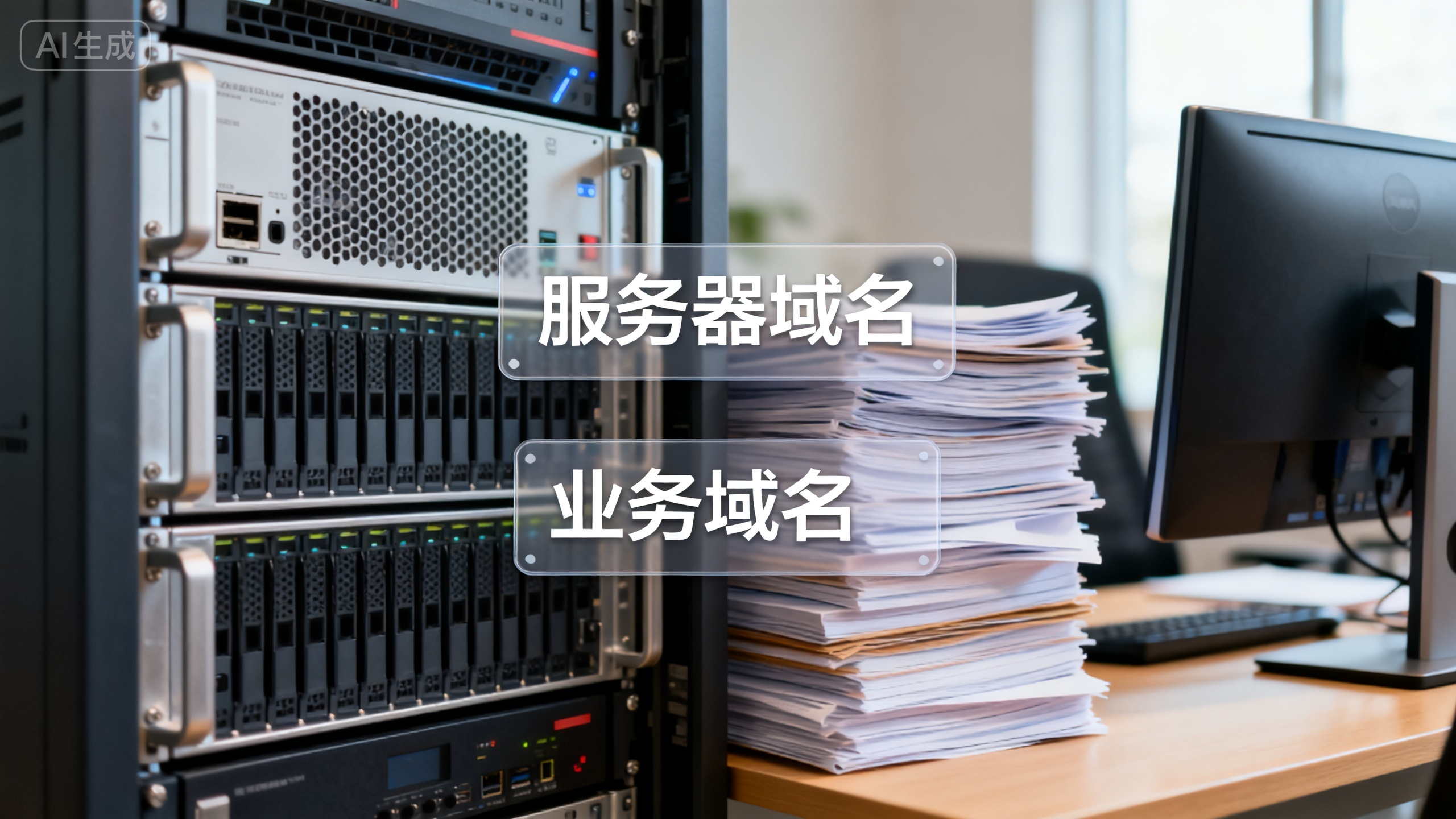 服务器域名和业务域名的区别 服务器域名和业务域名的区别
