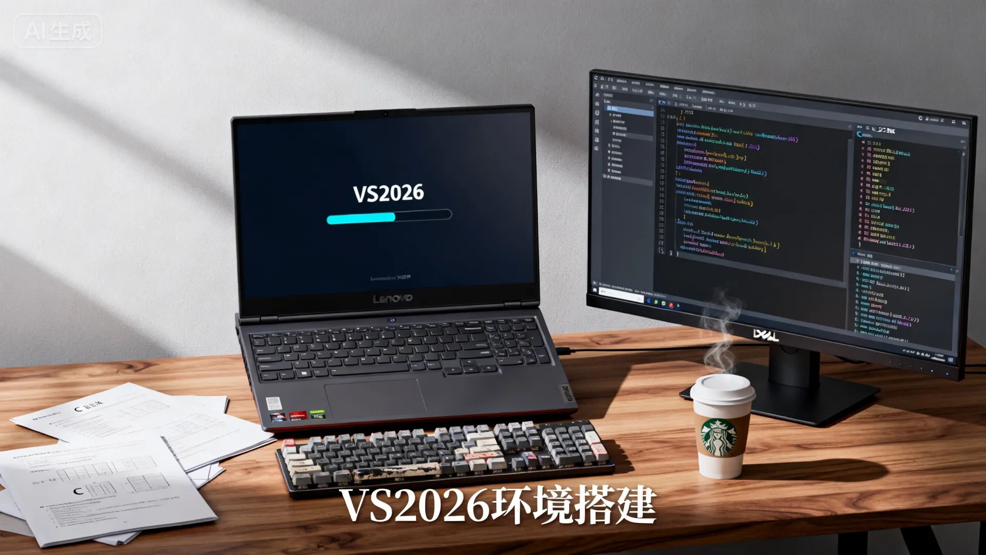 Windows下如何开发C程序?VS2026环境搭建教程 Windows下如何开发C程序