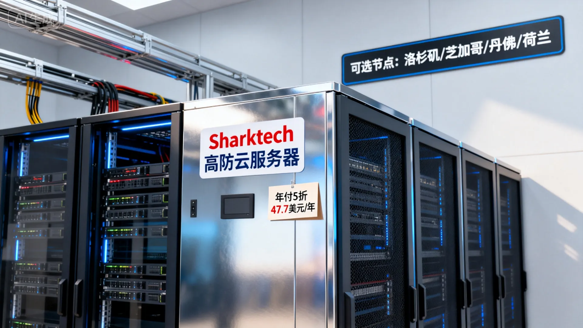 Sharktech:高防云服务器年付5折,.7/年(1核/2G/40G/1Gbps@4TB流量/60Gbps防御),有洛杉矶/芝加哥/丹佛/荷兰 - VPS评测 - 国外VPS,国外VPS商家,评测及优惠 Sharktech:高防云服务器年付5折,.7/年(1核/2G/40G/1Gbps@4TB流量/60Gbps防御),有洛杉矶/芝加哥/丹佛/荷兰 - VPS评测 - 国外VPS,国外VPS商家,评测及优惠