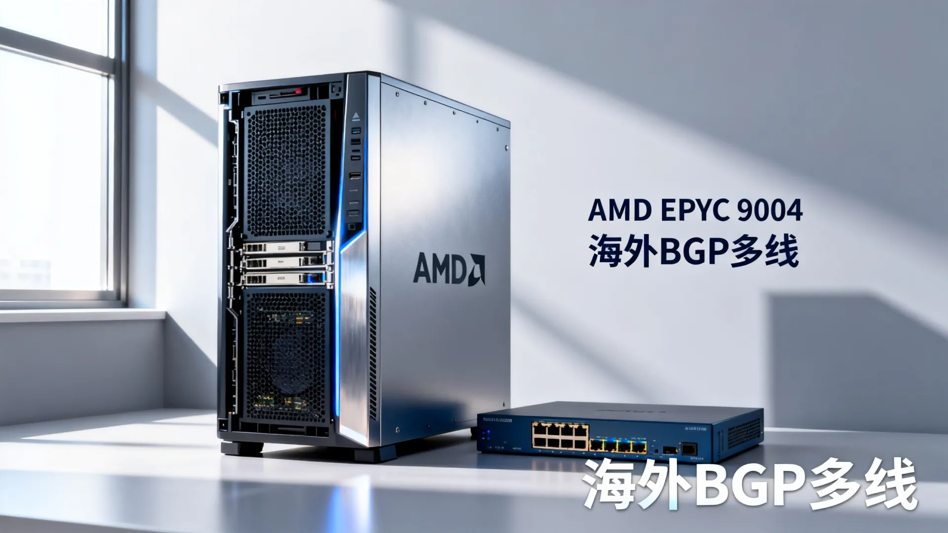 海外BGP多线怎么样？AMD EPYC 9004无限流量好用吗？