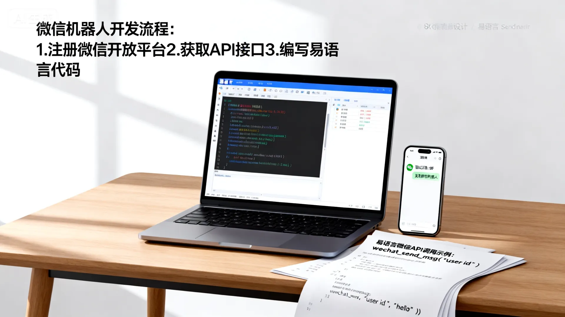 如何快速上手微信机器人开发?易语言微信开发实战教程 如何快速上手微信机器人开发?易语言微信开发实战教程