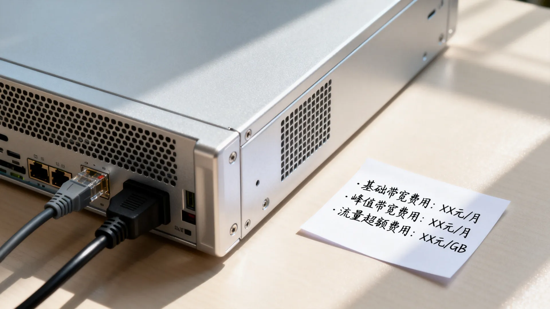 服务器带宽费用明细